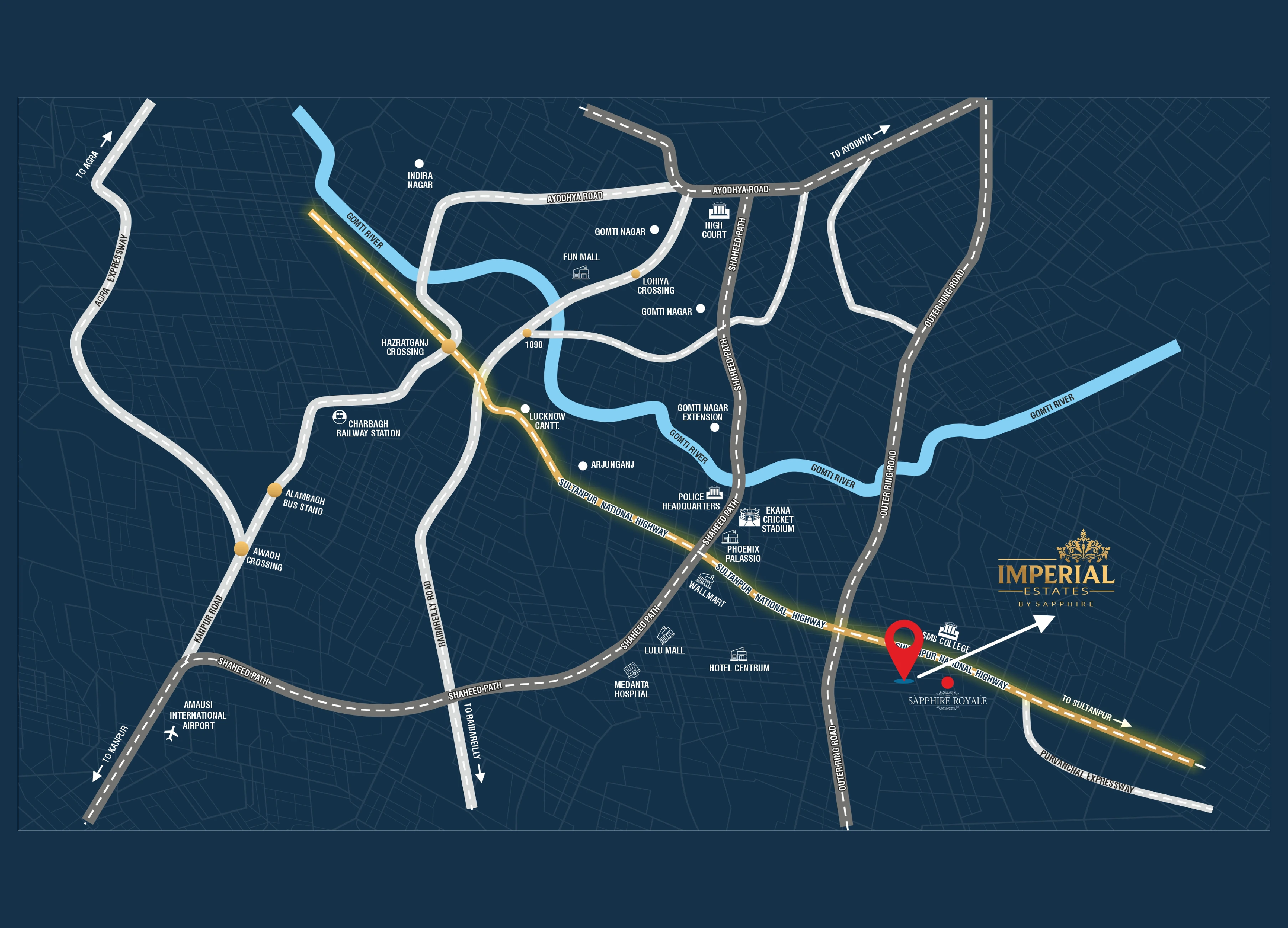 Oro Constella location map